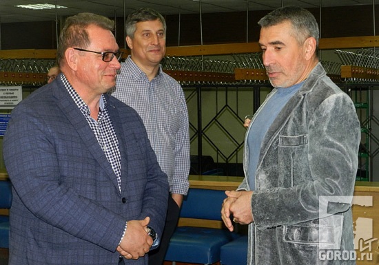 Встреча Сергея Анташева и Владимира Аветисяна перед концертом