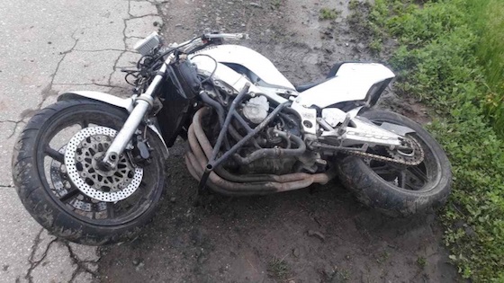 Водитель мотоцикла скончался в карете "скорой"...