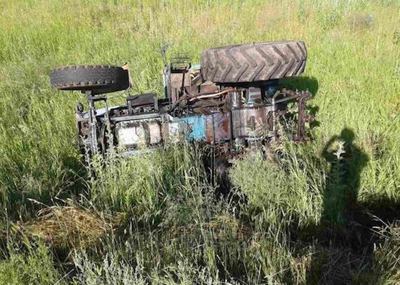 Водитель трактора МТЗ-80 был пьян