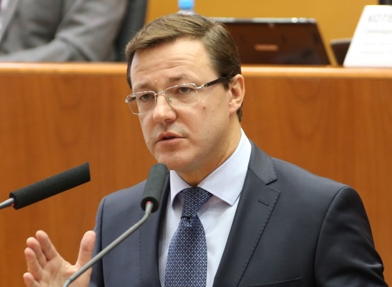 Дмитрий Азаров выступил перед депутатами СГД 