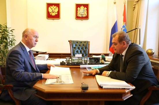 Николай Меркушкин и Сергей Анташев 