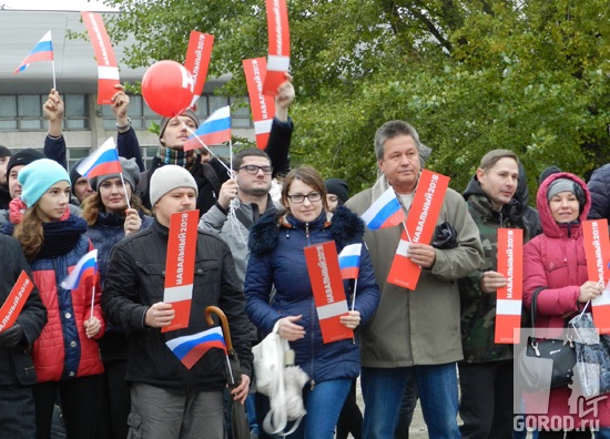 7 октября, на акции сторонников Навального в Тольятти
