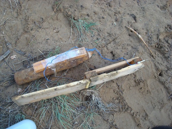 Найденный на Ярославской снаряд уничтожен взрывотехниками ОМОН