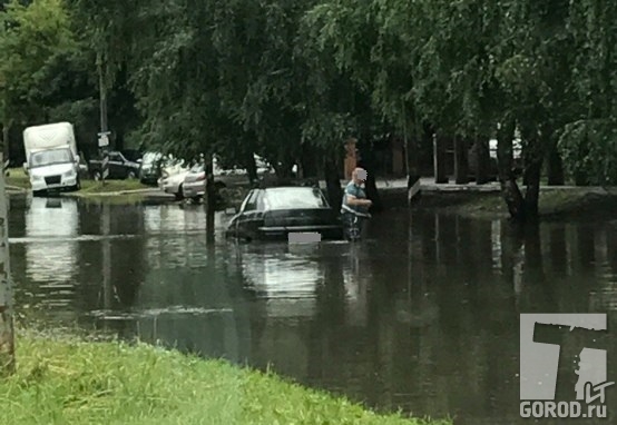 Июль 2017 г., последствия одного из летних потопов на Карбышева