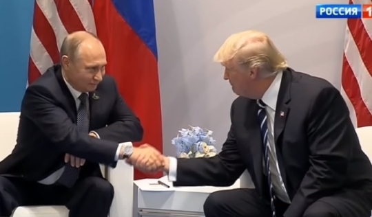 Владимир Путин и Дональд Трамп встречались на G20