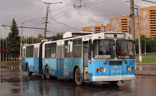 Последний тольяттинский троллейбус-гармошка