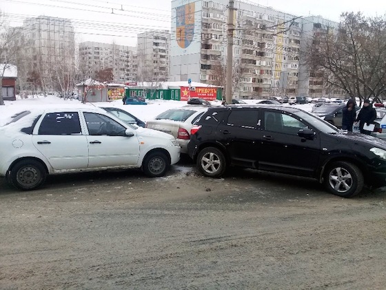 ДТП на Автозаводском шоссе в Тольятти, 23 января