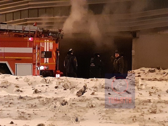 Пожар на ул. Комсомольская в Тольятти, 31 января