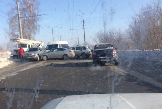 ДТП между Портпоселком и Старым городом, 9 февраля