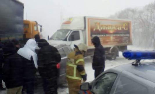 5 февраля, на Обводном шоссе Тольятти произошло несколько ДТП