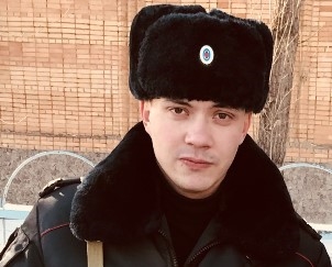 Сержант полиции Эдуард Домашев