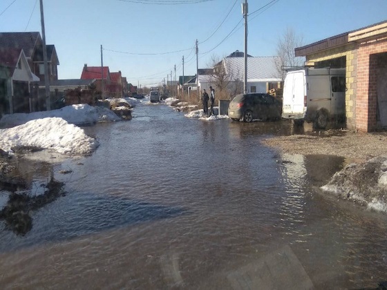 Потоп в селе Тимофеевка
