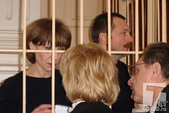 2008 г., Наталья Немых и Александр Сидоров на скамье подсудимых
