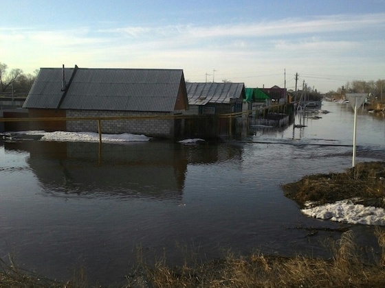 Потоп в селе Тимофеевка