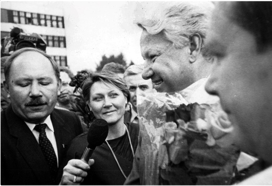 1991 год. Ельцин в Самаре
