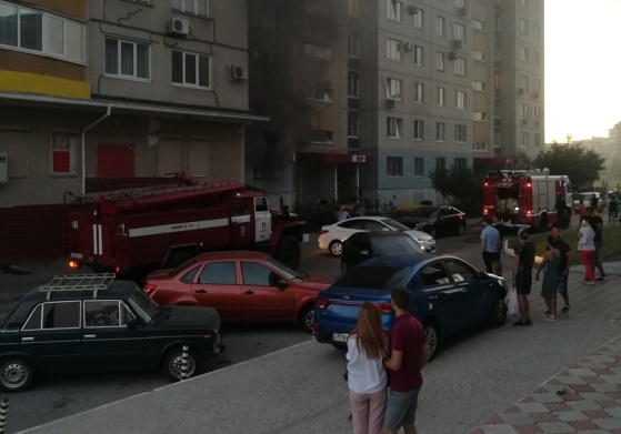 Квартира горела в многоэтажке на улице 40 лет Победы 