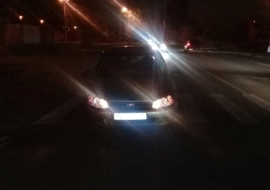 Тольятти, водитель Калины сбил парня на пешеходном переходе 