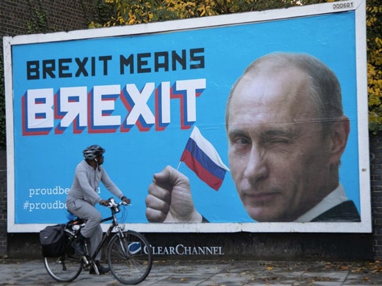 Путина благодарят за вклад в дело выхода Великобритании из ЕС