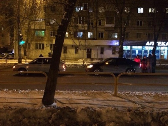 ДТП на ул. Победы в Тольятти