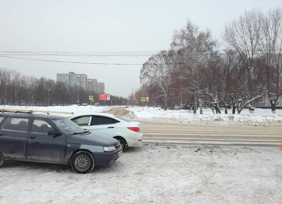 ДТП на Московском проспекте в Тольятти, 28 января