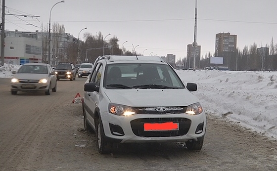 ДТП на проспекте Степана Разина в Тольятти, 16 января