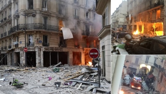 Париж, в результате взрыва пострадало не менее 20 человек 