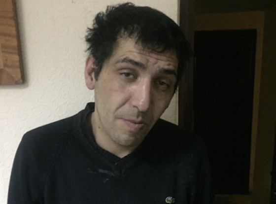 Ибрагим Смаилов, подозреваемый в карманных кражах