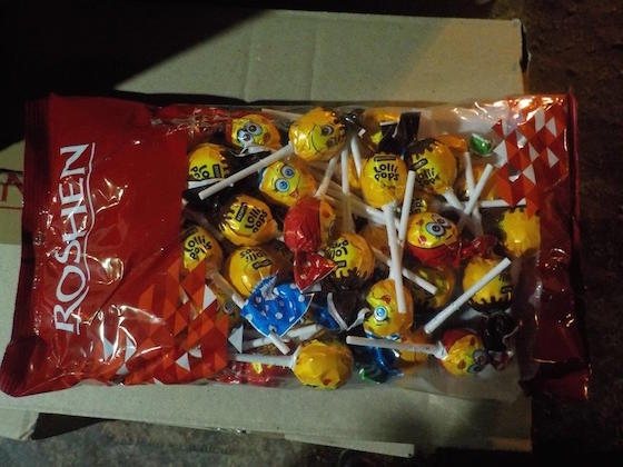 Украинские конфеты везли из Казахстана