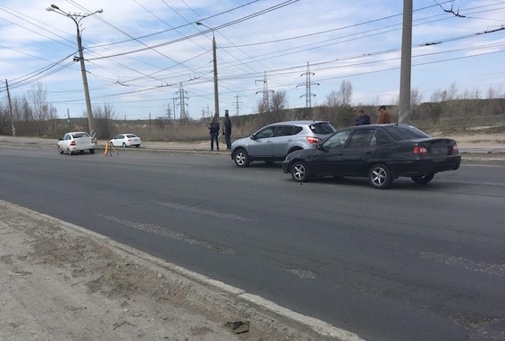 ДТП на ул. Громовой в Тольятти, 24 апреля