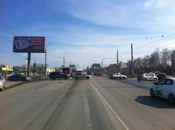 ДТП на Автозаводском шоссе в Тольятти, 31 марта