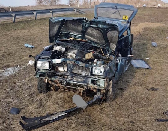 Водитель погиб на месте ДТП в Кинель-Черкасском районе