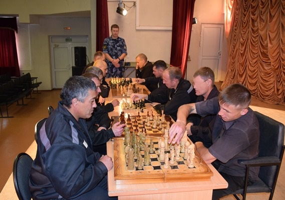 Шахматы позитивно влияют на моральную атмосферу среди осужденных