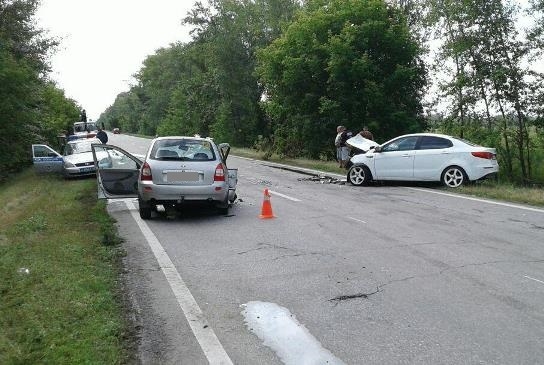 Последствия ДТП на Хрящевском шоссе 