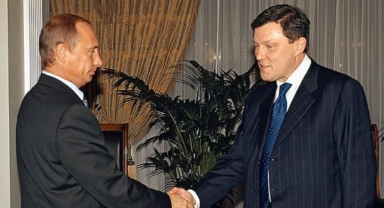 Владимир Путин и Григорий Явлинский 