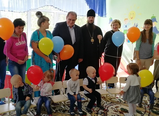 На открытии новых групп в МБУ детский сад Золотое зернышко 
