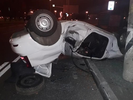 В ДТП пострадали водитель и два пассажира "Рено"