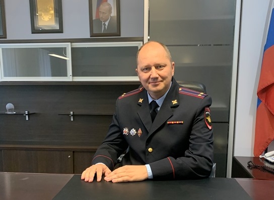 Андрей Капунов служит в ГИБДД с 1997 года 