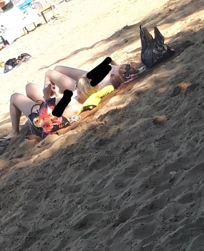 Ню фото девушек с пляжей