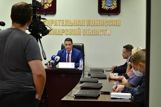 Вадим Михеев на встрече с представителями СМИ 