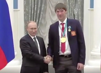 Владимир Путин и Василий Кошечкин 