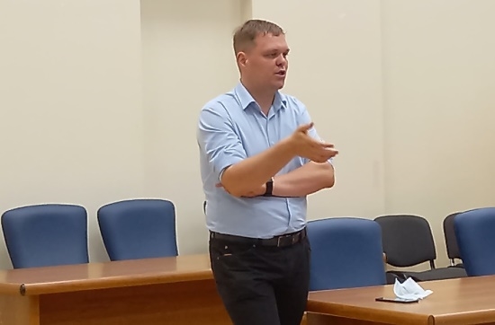 Николай Каравашкин после лекции ответил на вопросы 