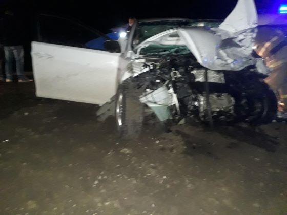 Водитель "Хендая" скончался на месте аварии