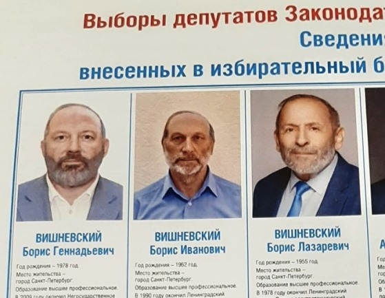 Все кандидаты Борисы Вишневские отрастили бороды 