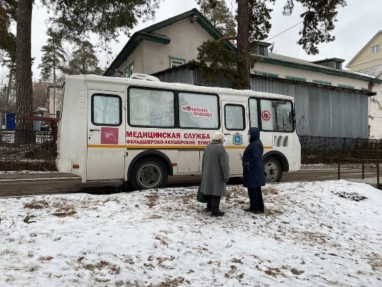 Мобильный пункт вакцинации курсирует по Тольятти 