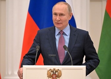 Владимир Путин. Фото пресс-службы Кремля  