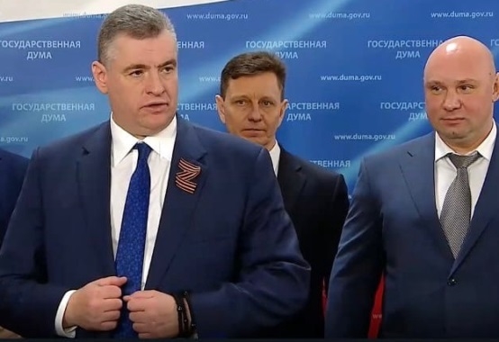 Леонид Слуцкий и Владимир Кошелев (справа) 