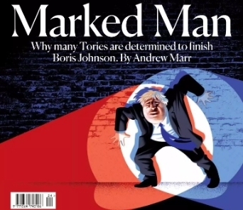 Борис Джонсон на обложке журнала New Statesman