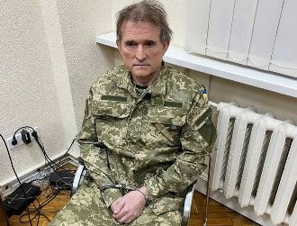 Виктор Медведчук после задержания