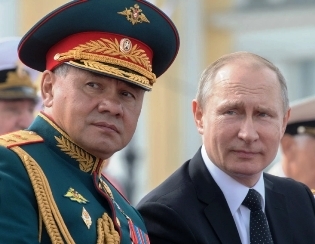 Сергей Шойгу и Владимир Путин 