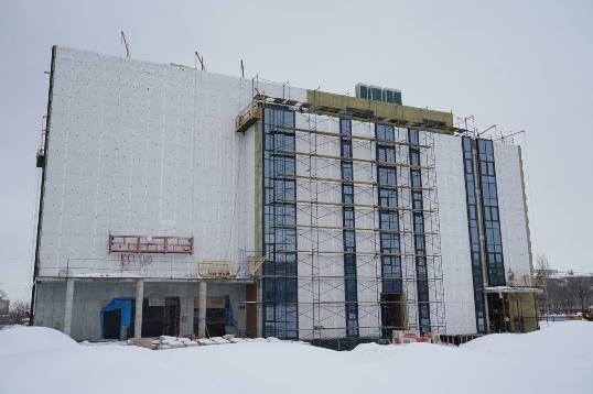 Строительство нового здания театра началось летом 2022 года